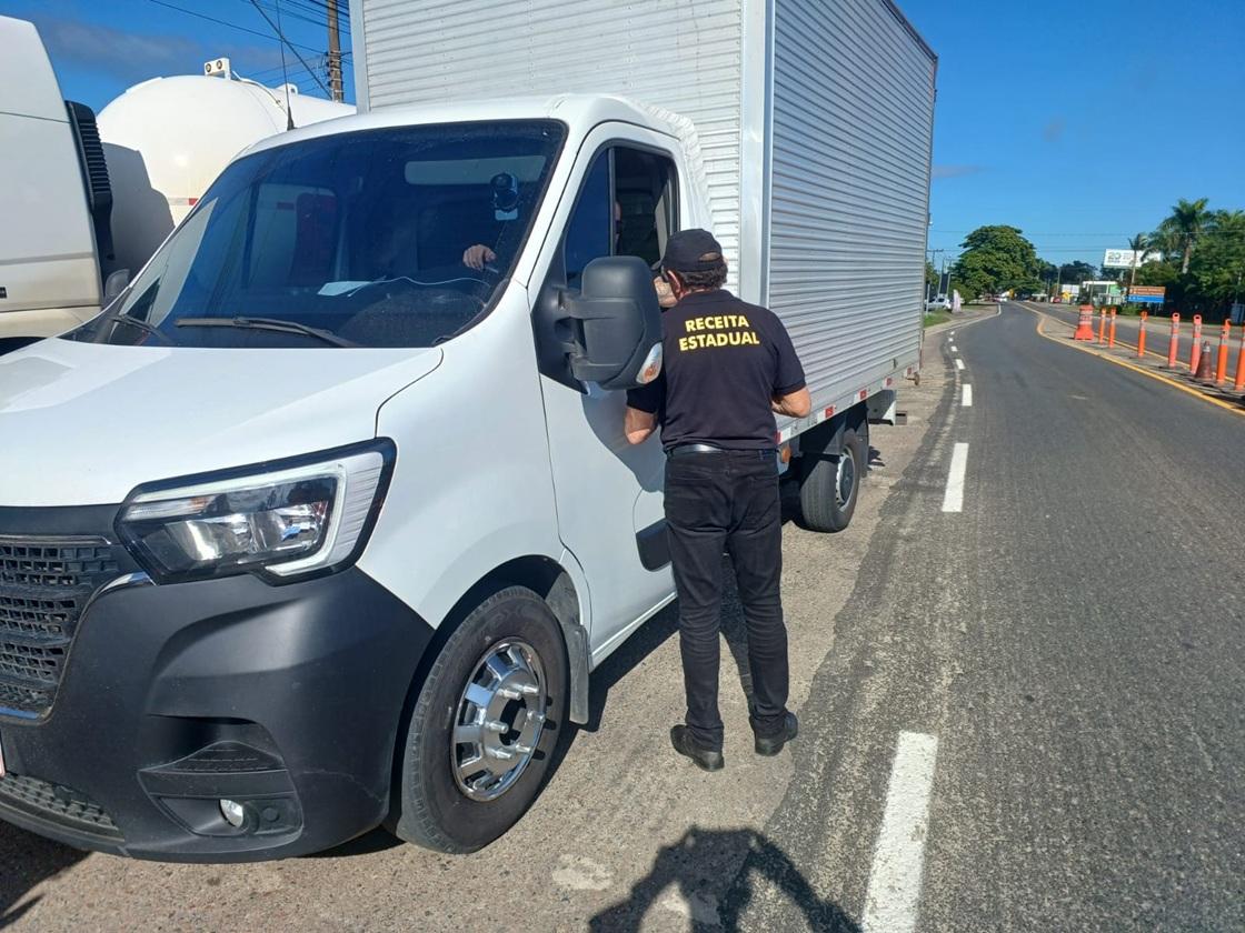 Operação da Fazenda flagra transporte de mercadorias sem nota fiscal no Norte do Estado