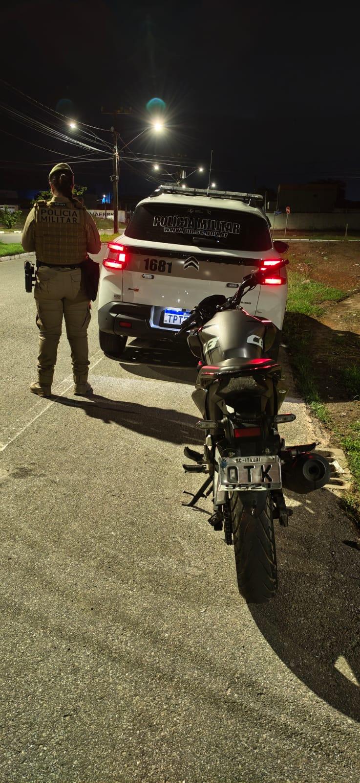 Polícia Militar apreende menor por receptação no bairro Cidade Nova
