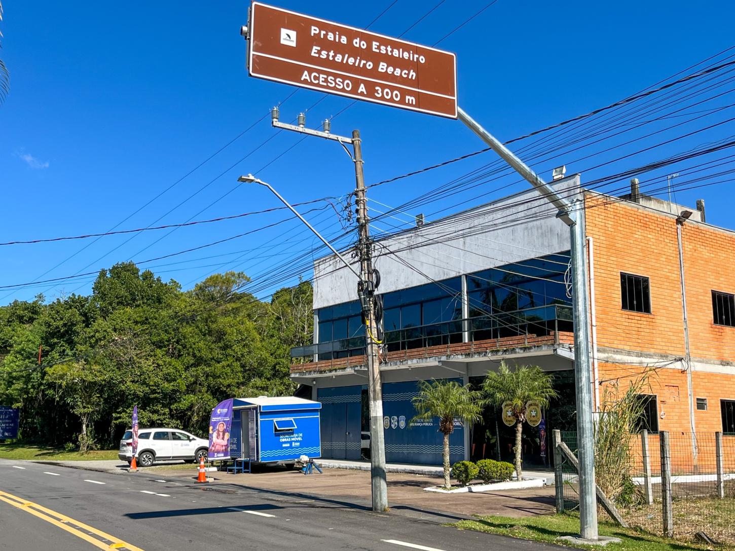 Secretaria de Obras Móvel de Balneário Camboriú atende no Bairro Estaleiro