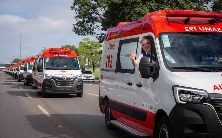 114 municípios de Santa Catarina recebem entregas do governo federal