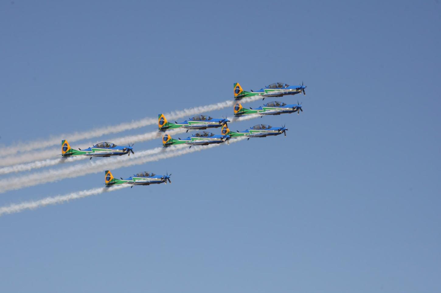 Aeroporto de Joinville será base operacional da Esquadrilha da Fumaça durante apresentações em Santa Catarina