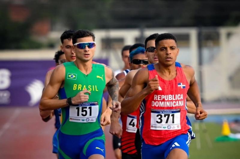 Atleta de Balneário Camboriú garante medalha de bronze no Ibero-Americano de Atletismo Adulto