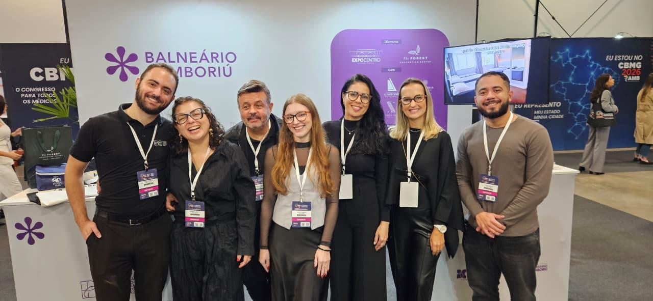 BC Convention participa do Congresso Brasileiro de Medicina Geral e promove Balneário Camboriú como destino para eventos técnico-científicos