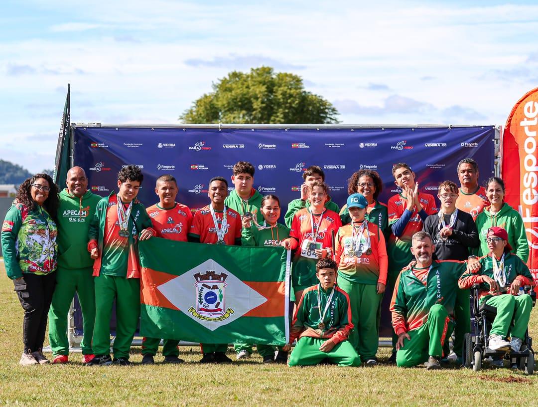 Camboriú conquista medalhas e se destaca no PARAJESC 2026 com desempenho histórico