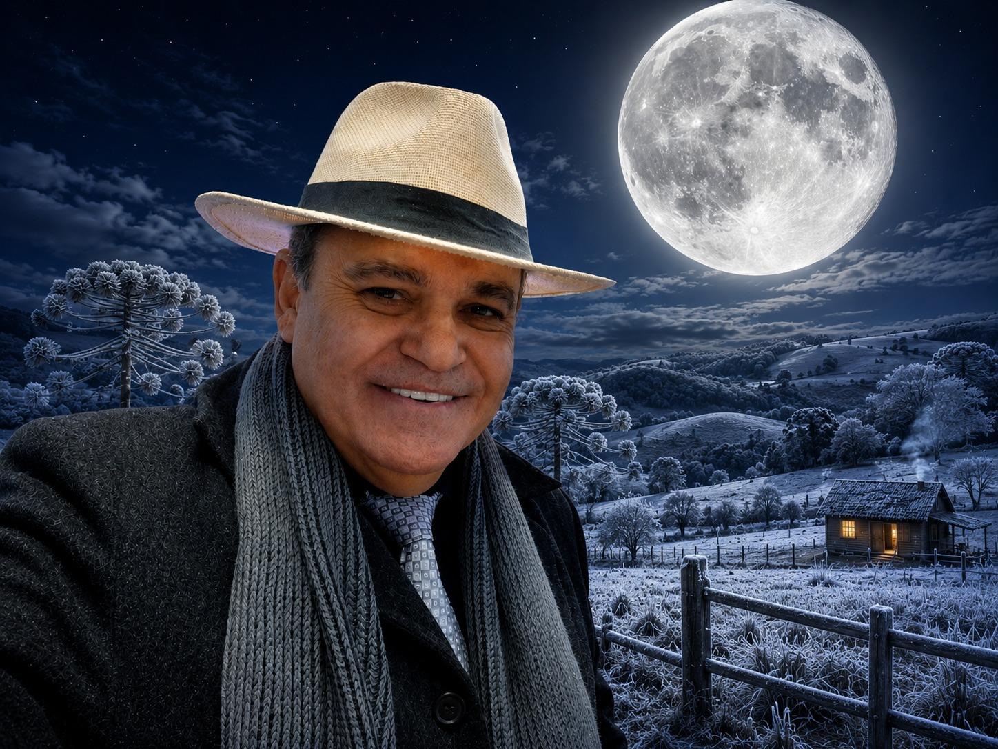 LUA, CHEIA DE MOÇO BRILHO