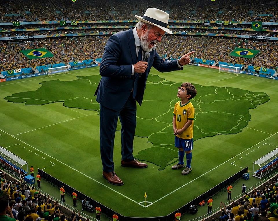 O MENINO QUE ABALOU O PRESIDENTE