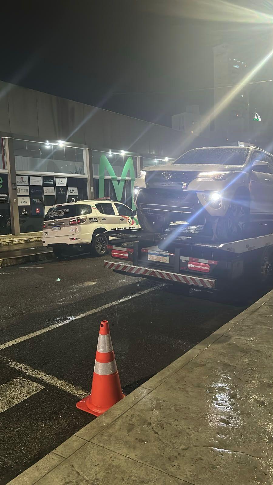 Polícia Militar prende envolvidos em furto de caminhonete em Itapema