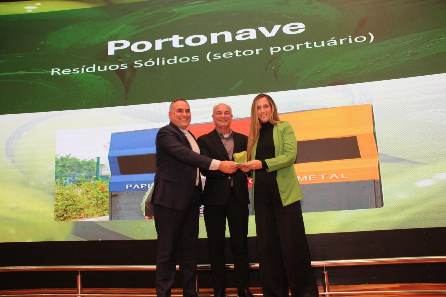 Portonave vence Prêmio Expressão de Ecologia com projetos que protegem comunidade e superam média nacional de reciclagem