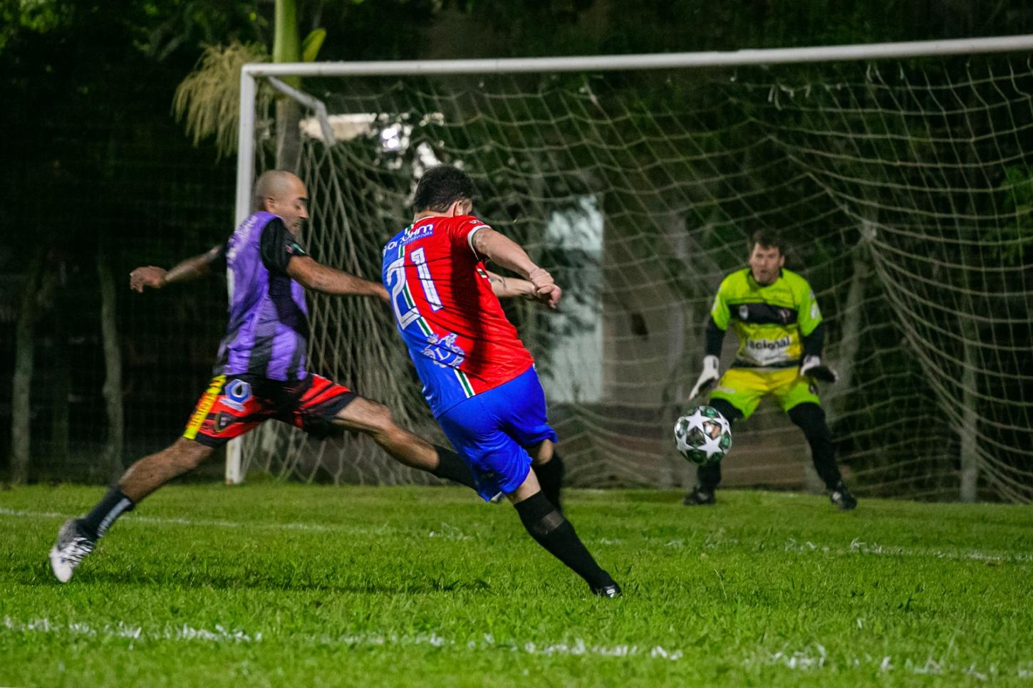 Rodada do Campeonato Municipal de Futebol Veterano é marcada por muitos gols