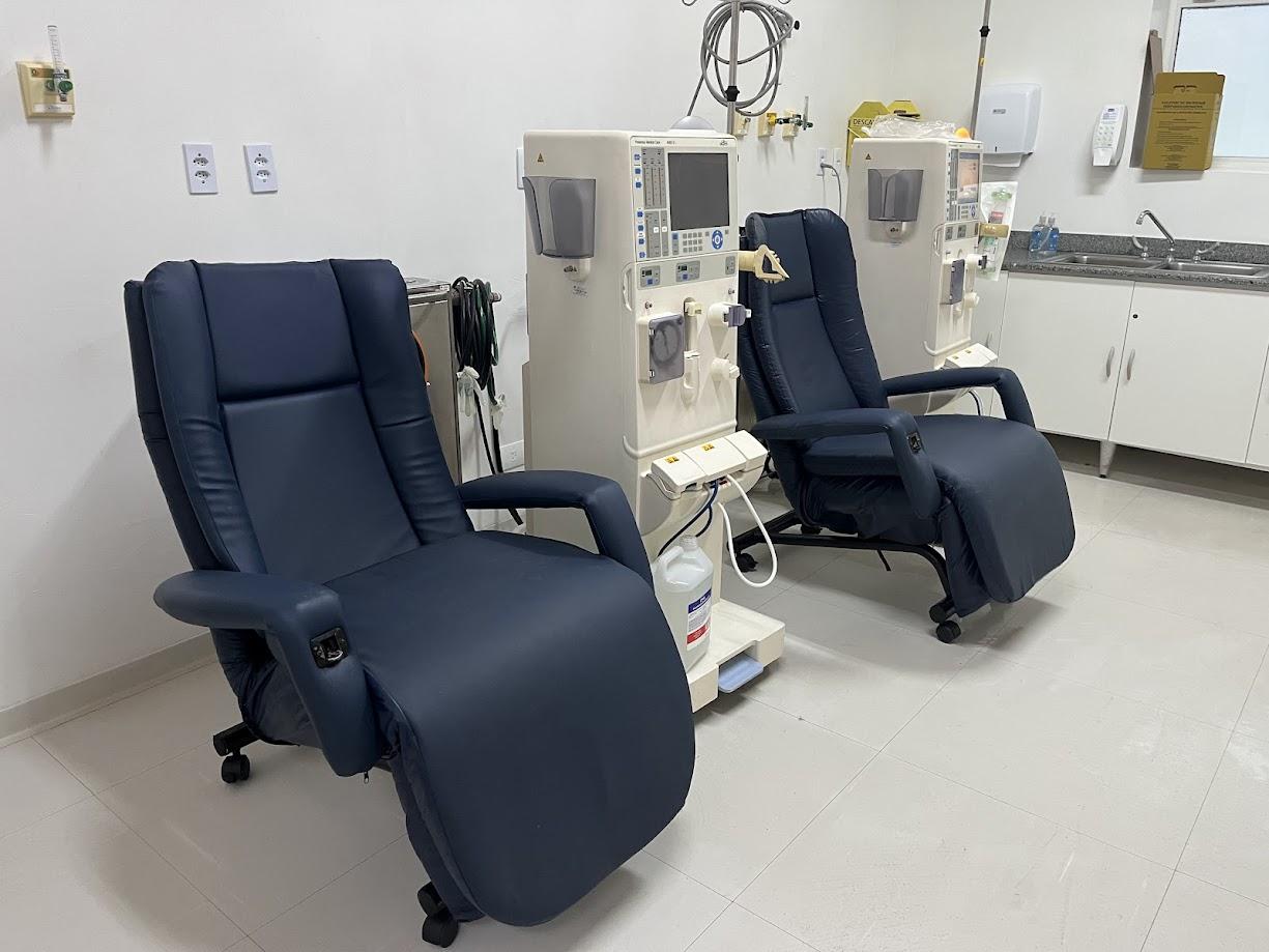 Sala de hemodiálise do Hospital Regional Ruth Cardoso é revitalizada