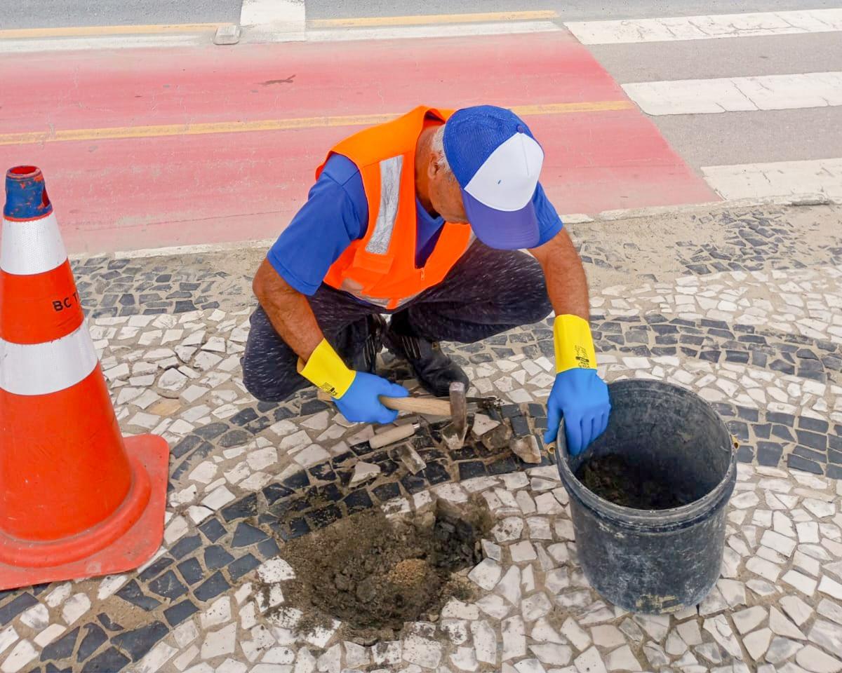Secretaria de Obras divulga balanço semanal de serviços em Balneário Camboriú
