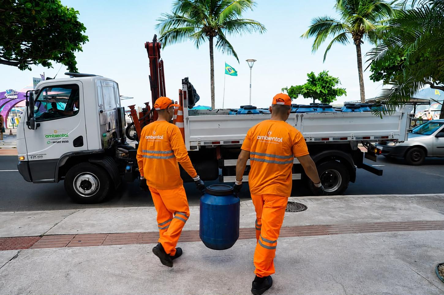 Ambiental registra aumento nos serviços de limpeza urbana no primeiro semestre de 2026