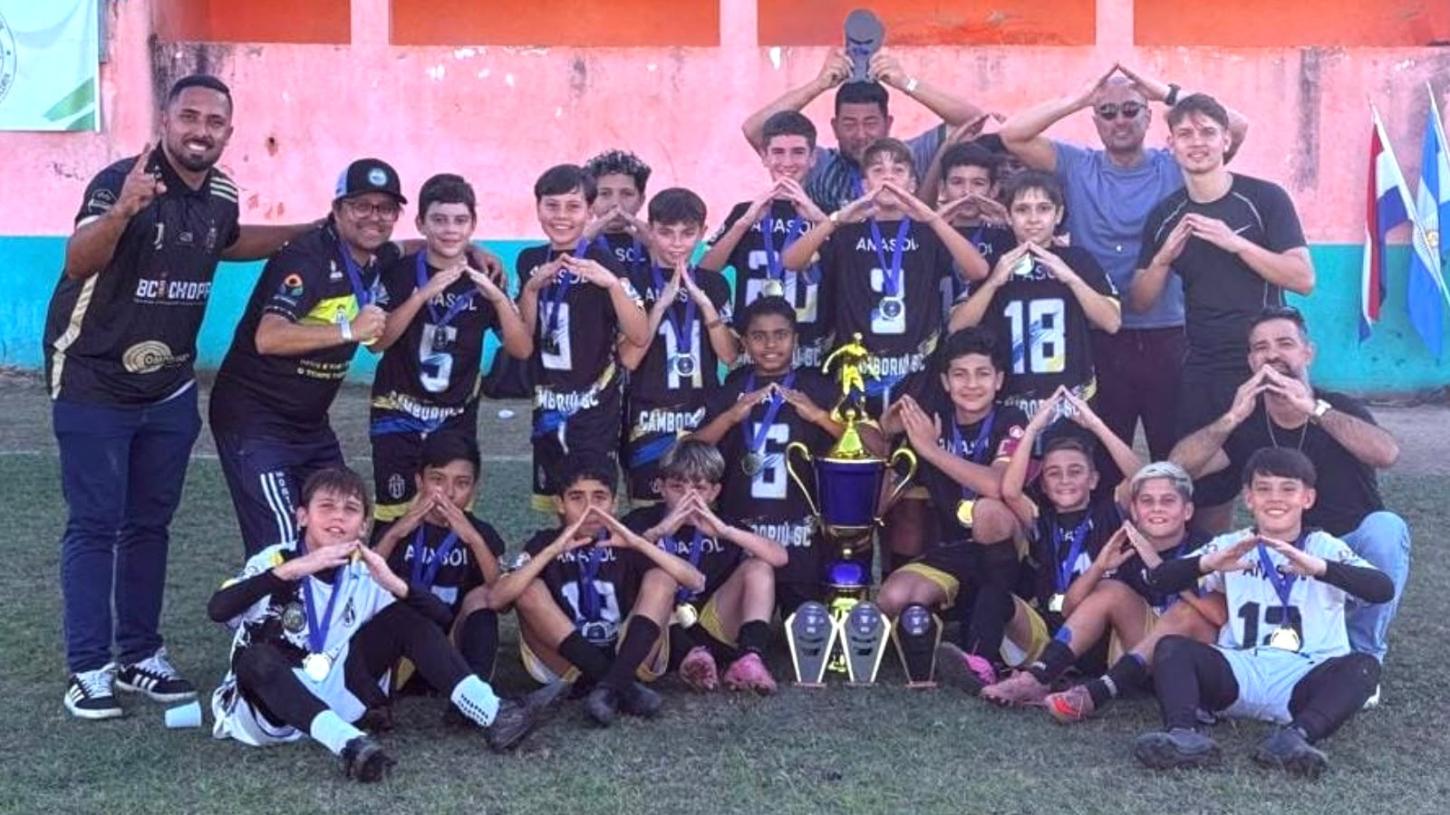 Camboriú conquista os quatro títulos do Campeonato Sul-Americano de Futebol de Base