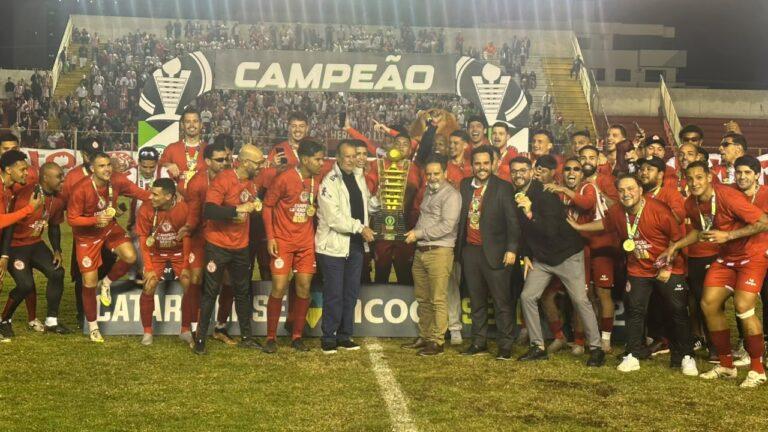 Com uma rodada de antecedência, confira o campeão da Série B de Santa Catarina de 2026 