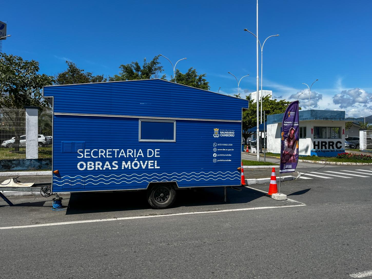 Comunidade do bairro dos Municípios registra demandas na Obras Móvel