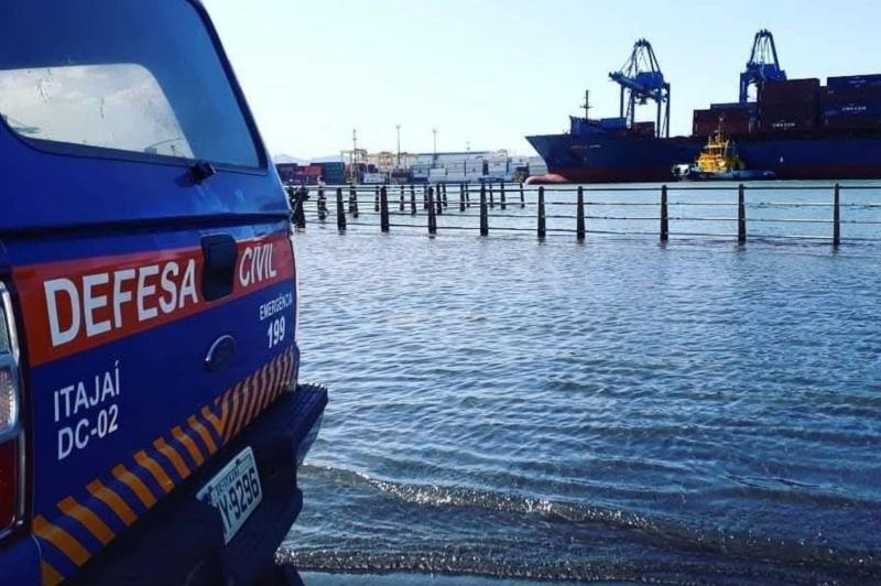 Defesa Civil alerta para risco de novos alagamentos em Itajaí 