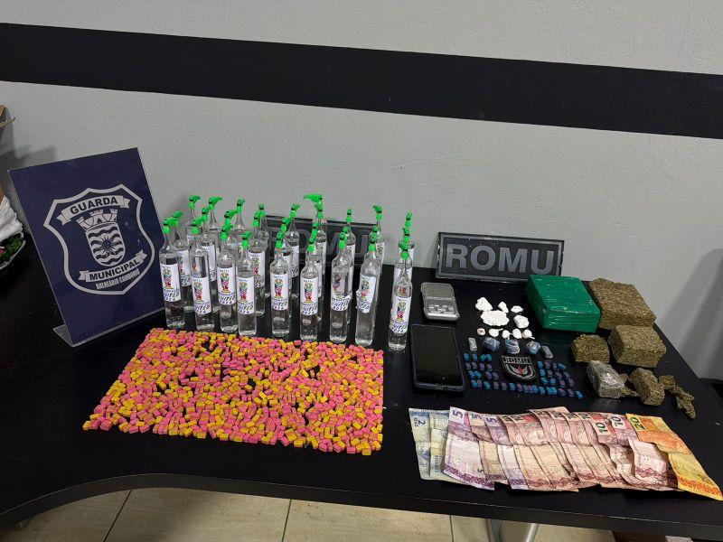 Guarda Municipal apreende mais de 6,7 kg de drogas no primeiro semestre com apoio do K9 e drone