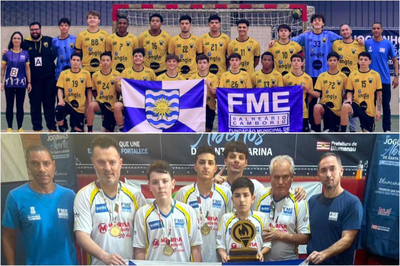 Handebol e Bocha de Balneário Camboriú se consagram campeões dos Joguinhos Abertos de Santa Catarina 