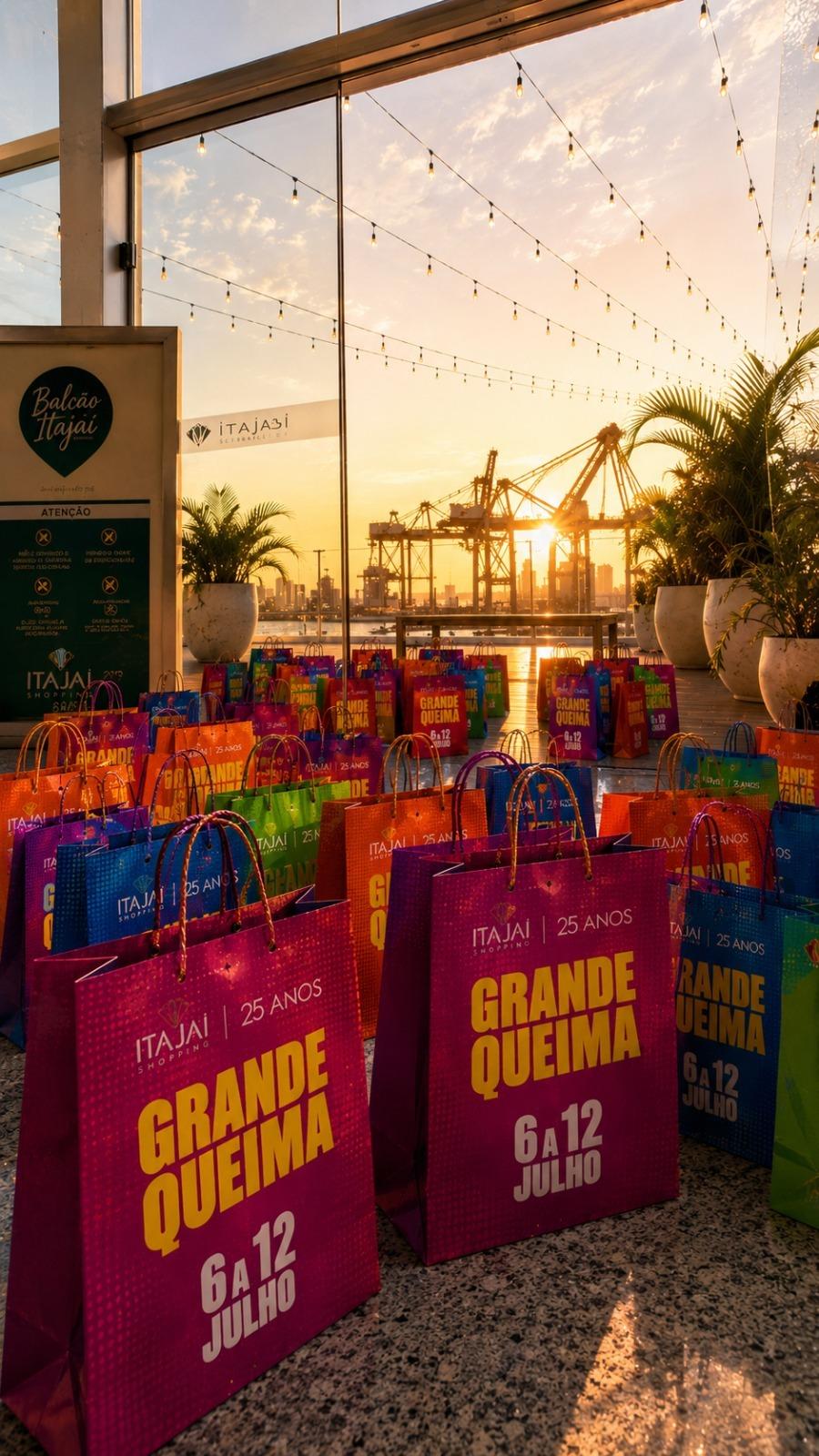 Itajaí Shopping promove Grande Queima de Inverno com descontos de até 70% 