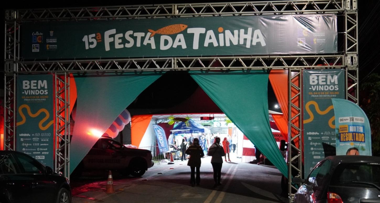 Música, gastronomia e cultura marcam início da 15ª Festa da Tainha em Balneário Camboriú