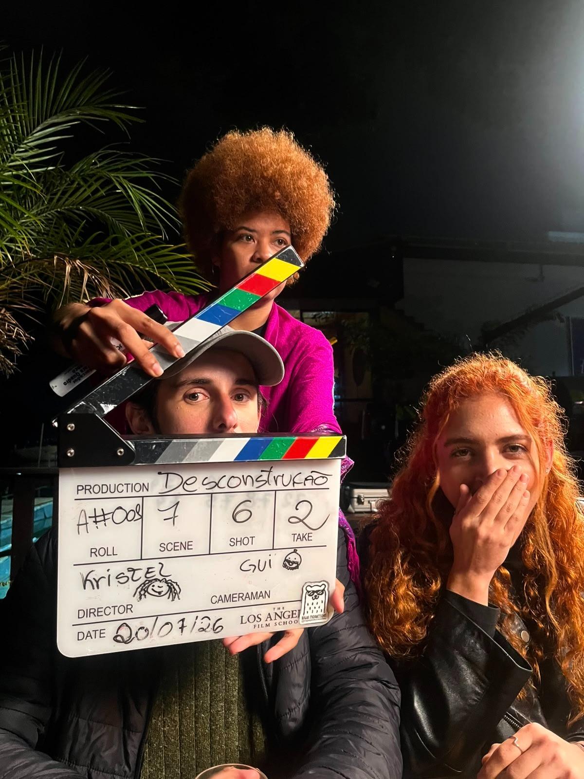 Curta "Desconstrução" inicia gravações em Balneário Camboriú