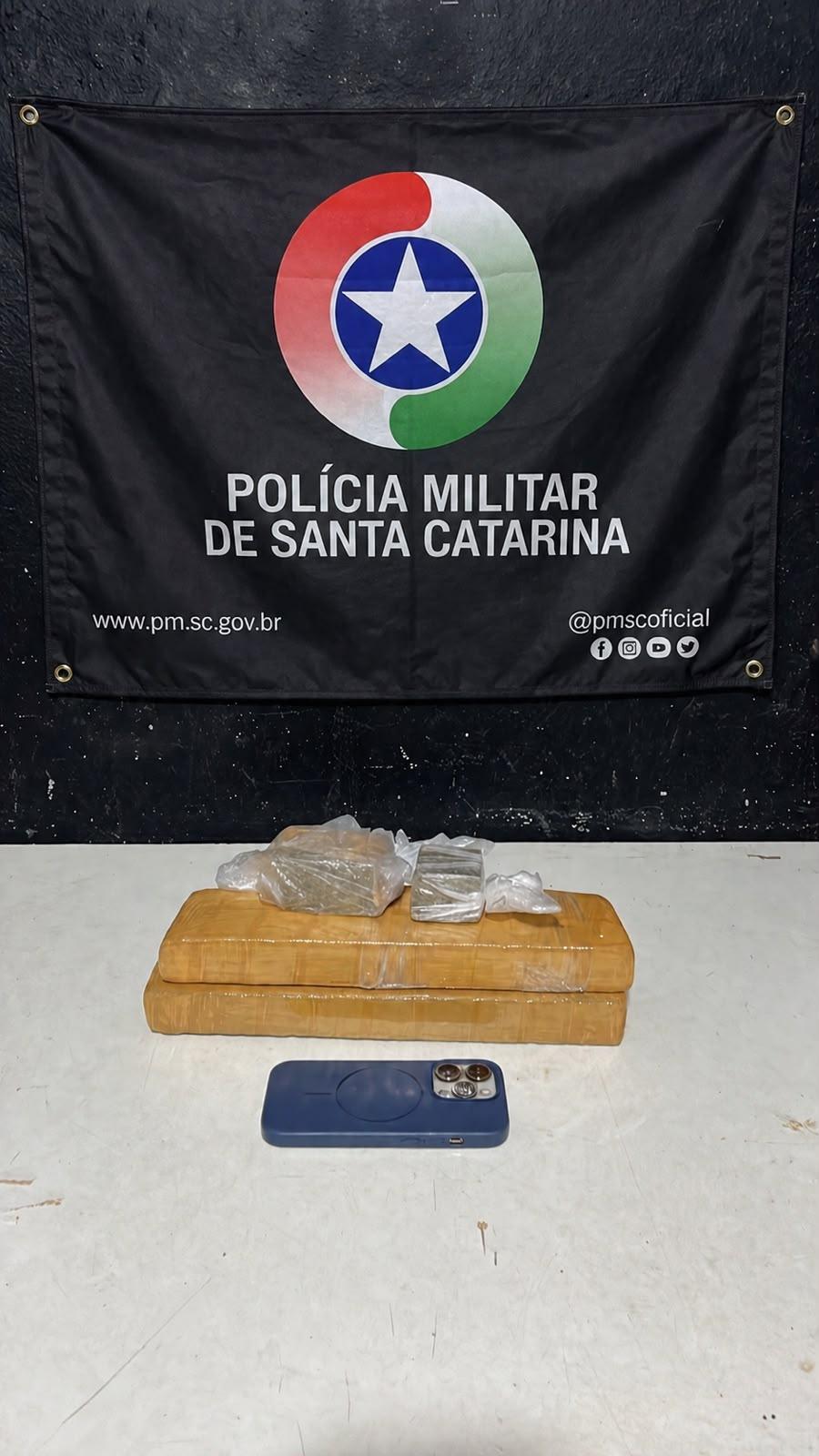 Homem é preso por tráfico de drogas