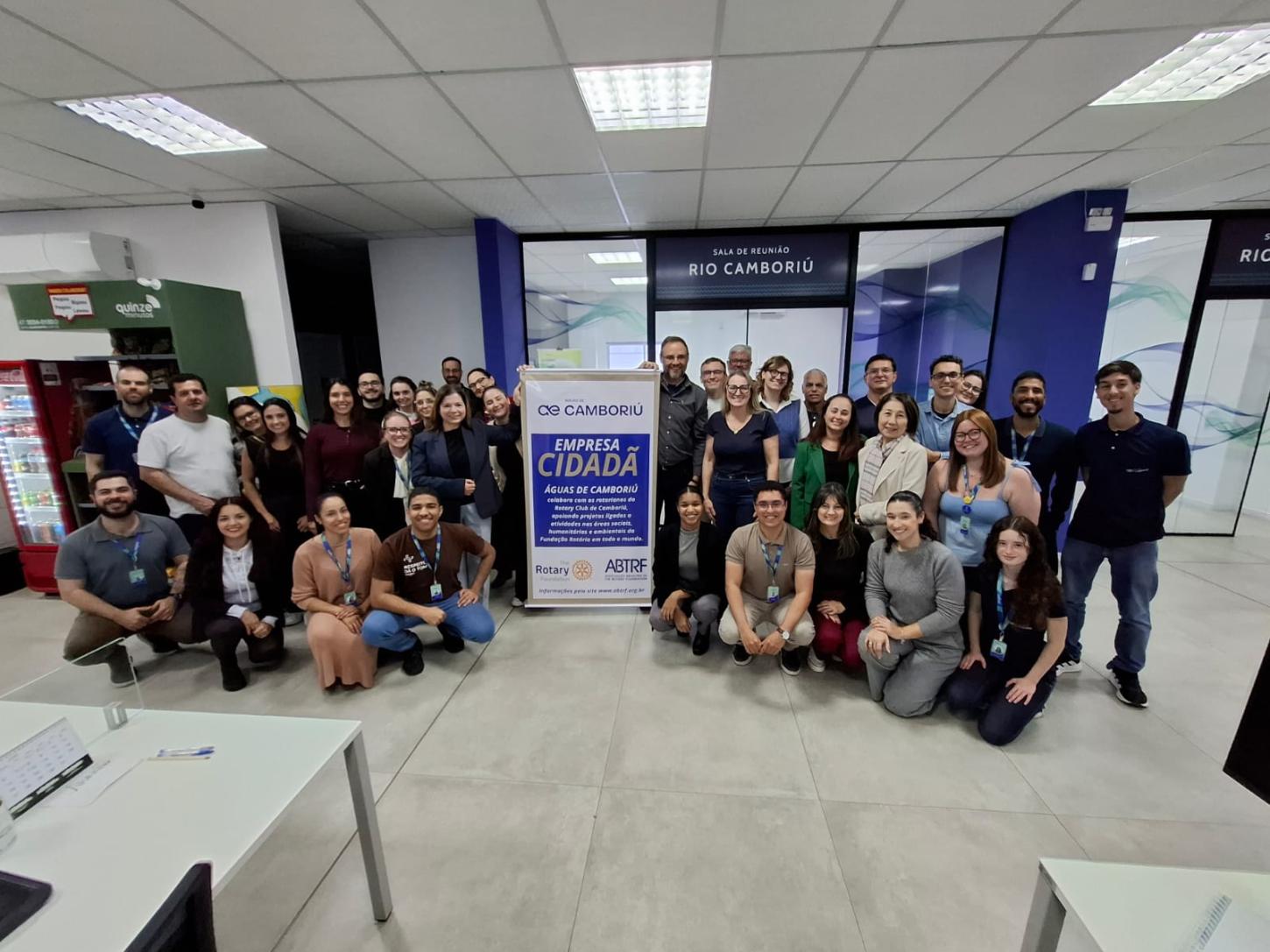 Águas de Camboriú recebe certificação internacional "Empresa Cidadã"