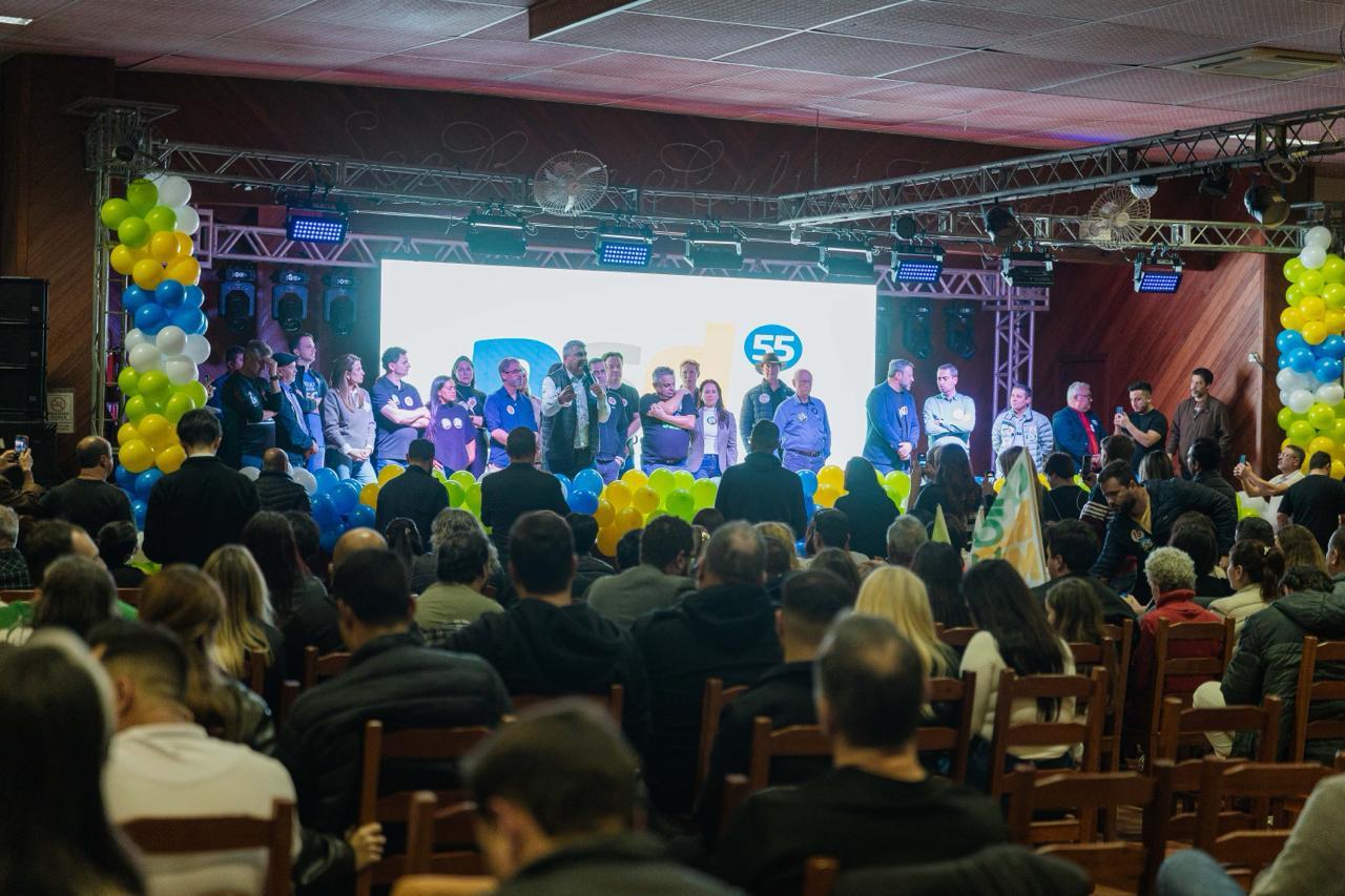 Pré-candidato ao governo, João Rodrigues reúne mais de 500 pessoas em evento em Itajaí