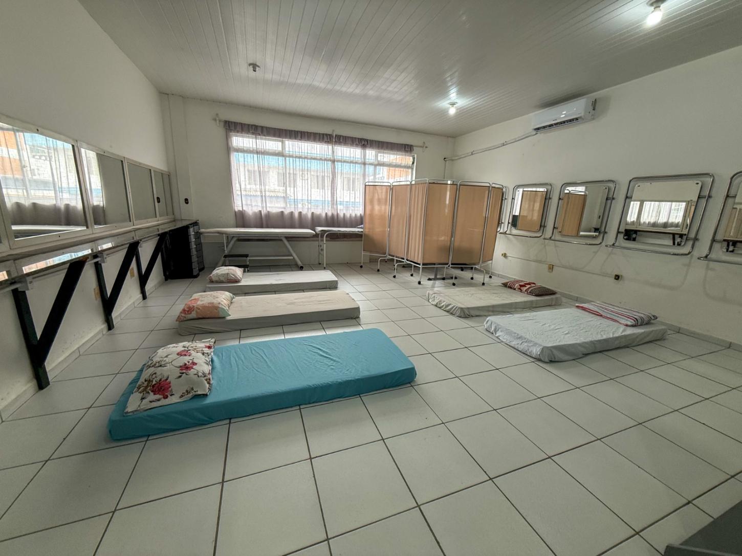 Prefeitura de Balneário Camboriú amplia estrutura de abrigos temporários