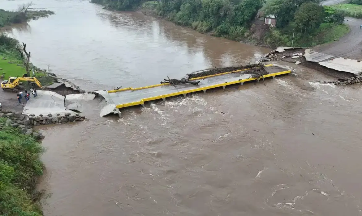 Rio Grande do Sul tem alerta vermelho para inundação dos rios dos Sinos e Uruguai