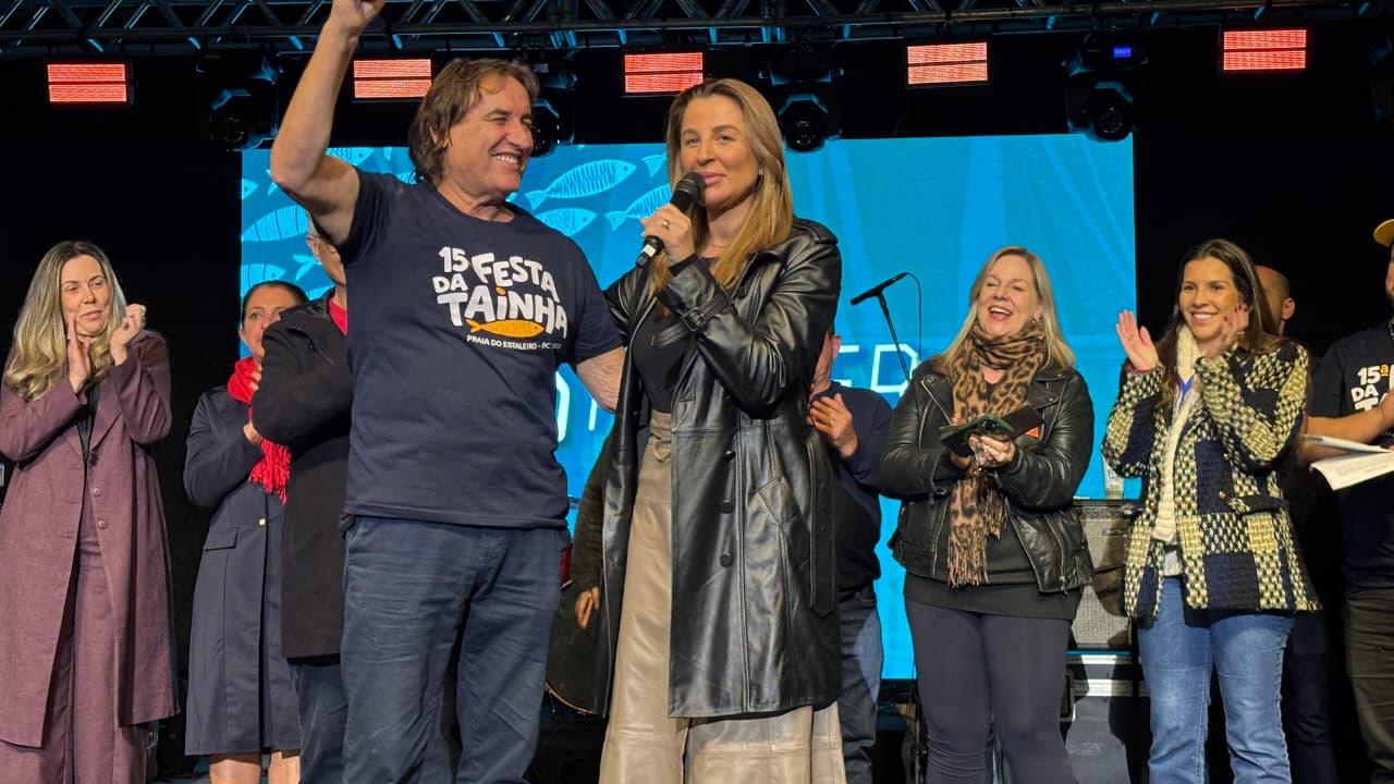 Vereadora Ciça Müller participa da 15ª Festa da Tainha e destaca a valorização da cultura pesqueira