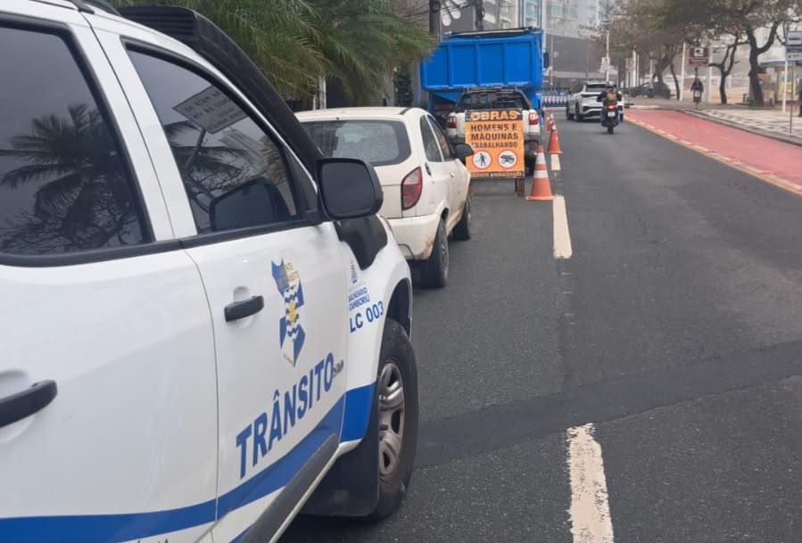 Agentes de Trânsito atendem acidente com vítima em Balneário Camboriú e queda de autopropelido com vítima 
