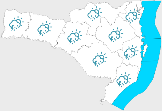 Aumento da instabilidade e dos temporais a partir de quinta-feira