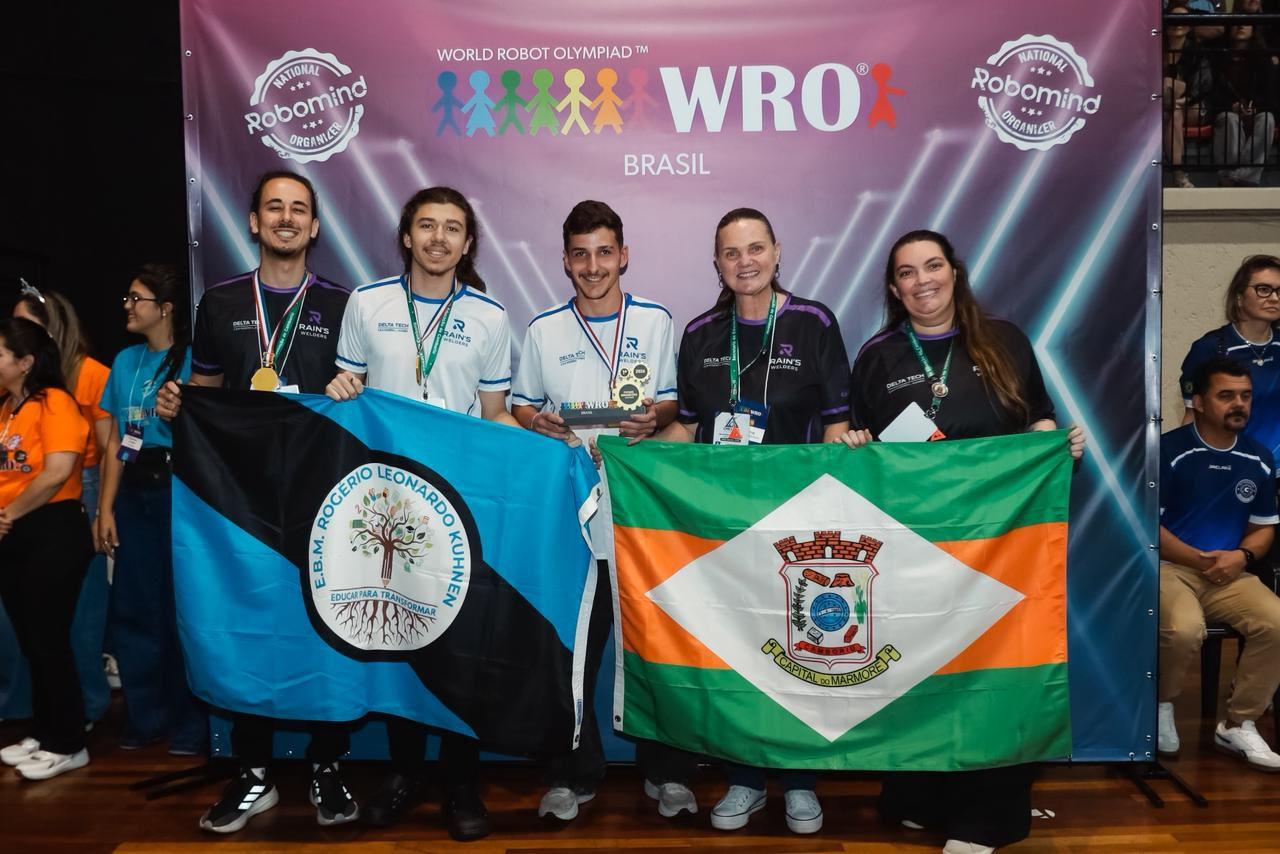 Camboriú é bicampeão na WRO BRASIL 2026 com Projeto Delta Tech