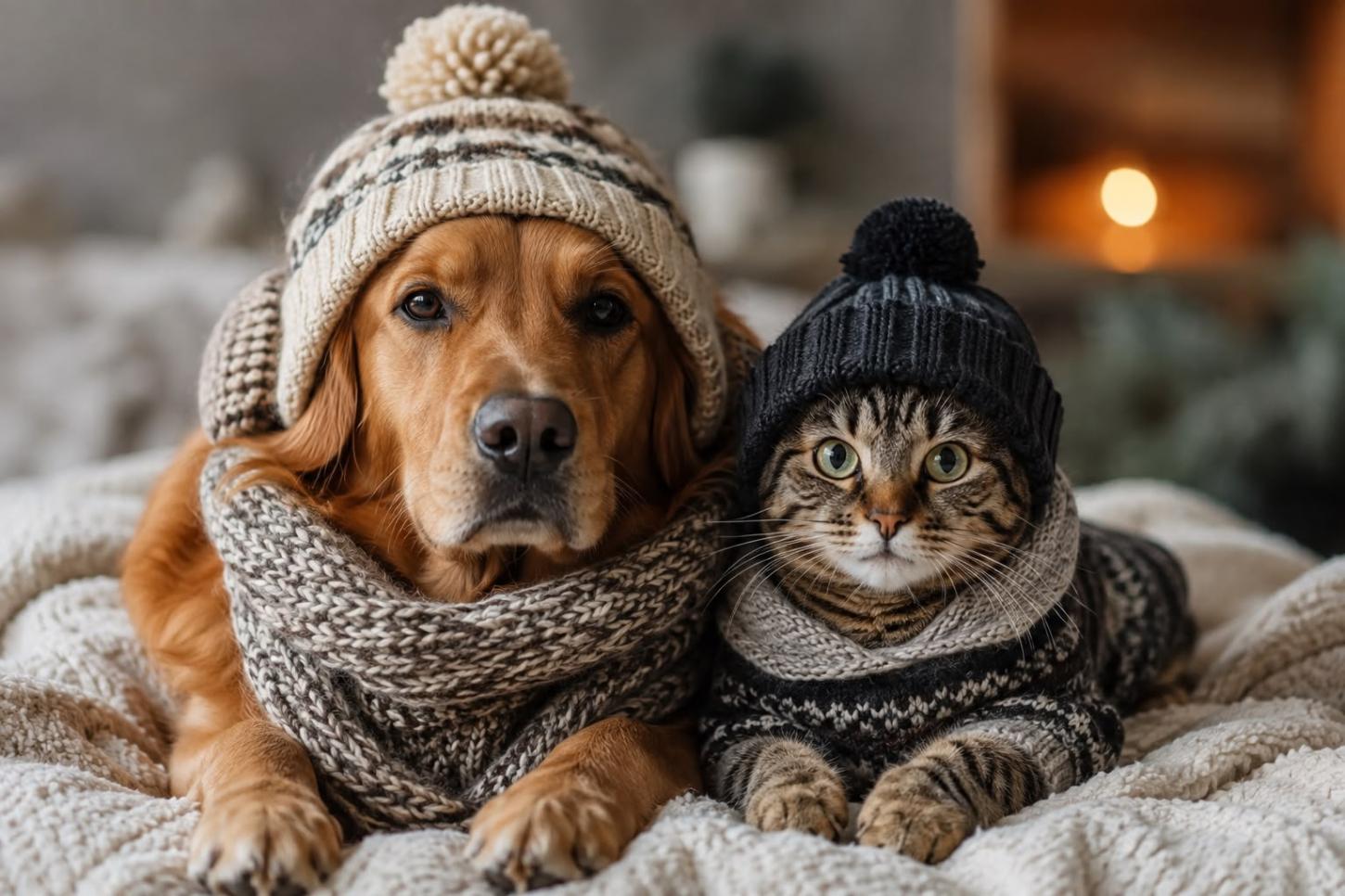 Diretoria de Proteção Animal orienta tutores sobre cuidados com os pets durante o frio em Balneário Camboriú
