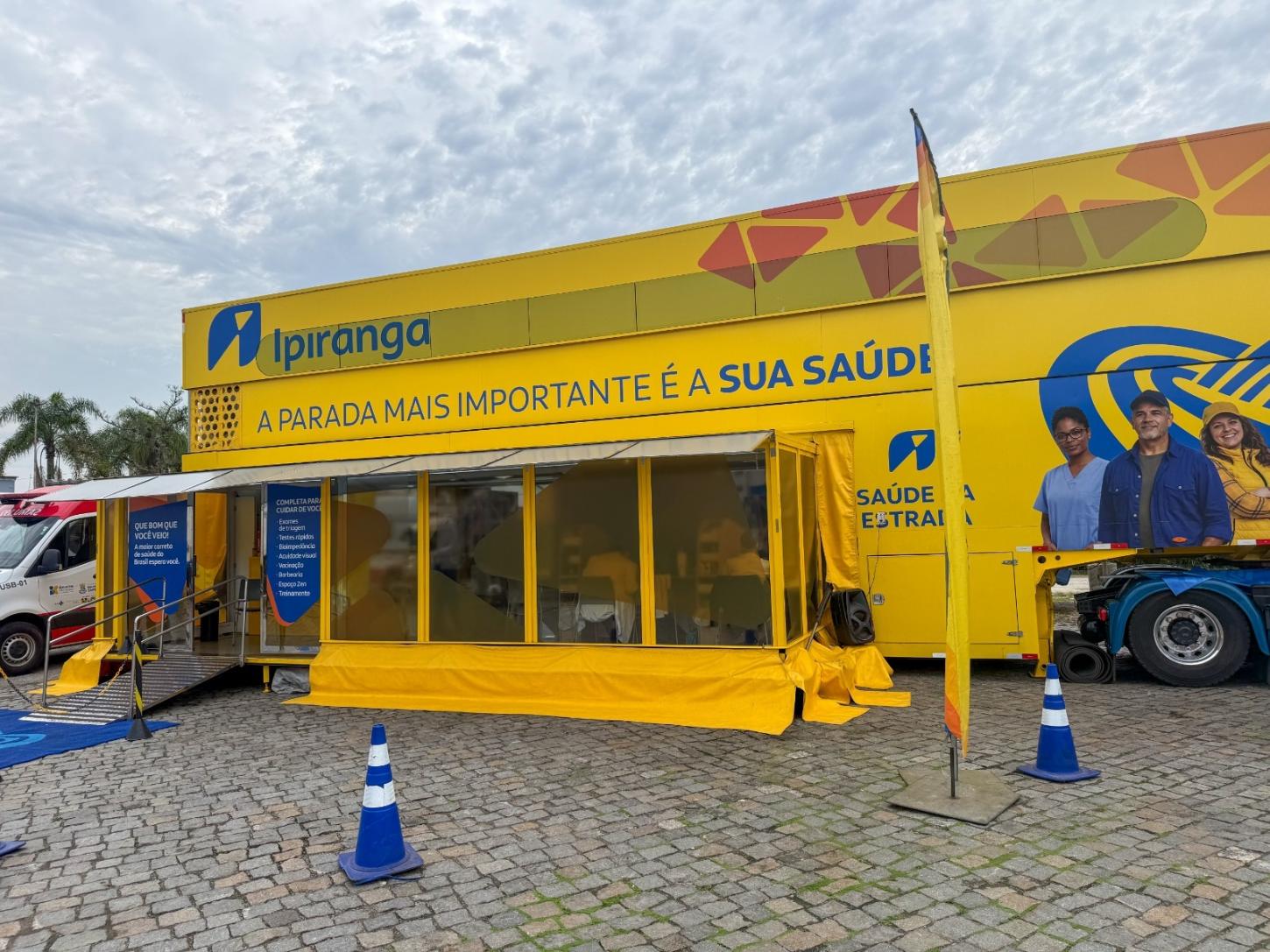 Equipes de Balneário Camboriú participam de ação itinerante do Projeto Saúde na Estrada