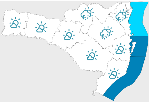 Frio, instabilidade e chuva frequente nos próximos dias