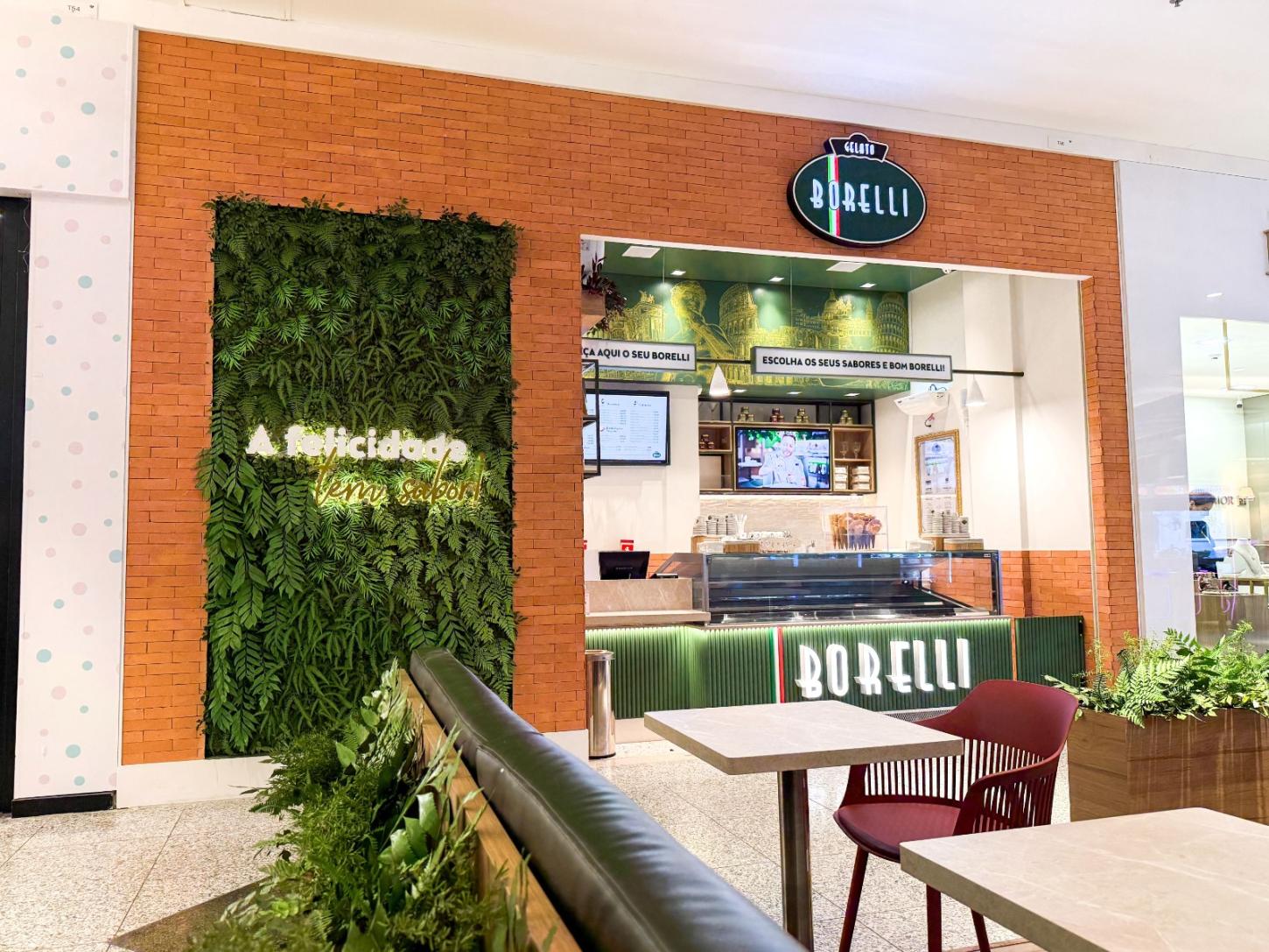 Gelato Borelli chega ao Itajaí Shopping com sabores artesanais e produção diária