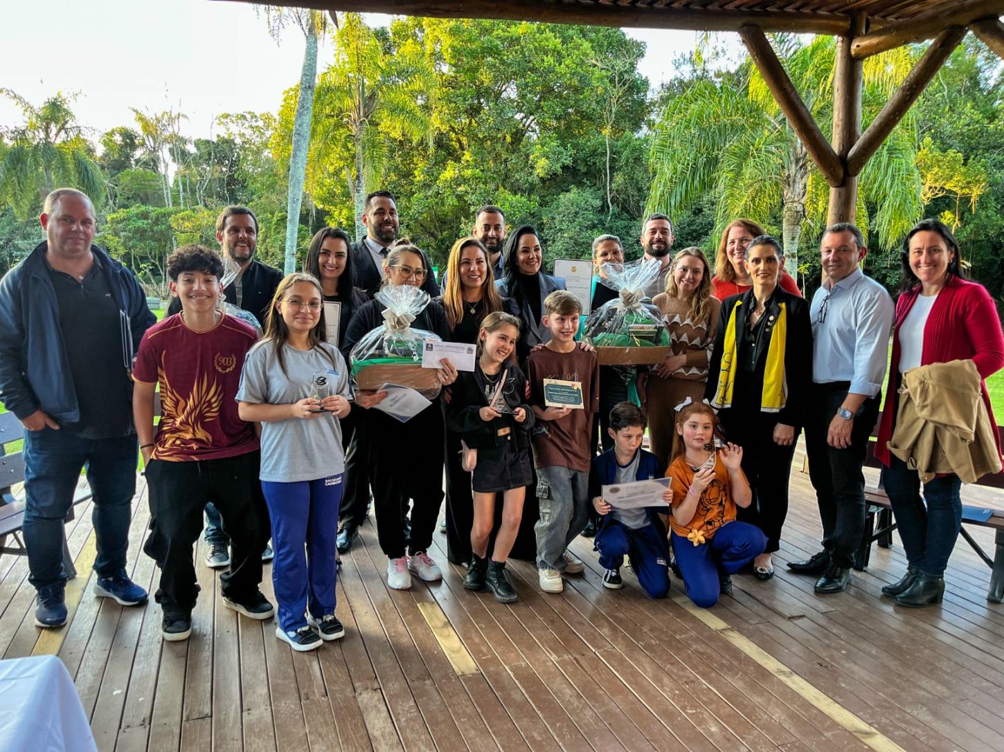 Gincana arrecadou mais de 1,2 mil quilos de tampinhas em Balneário Camboriú