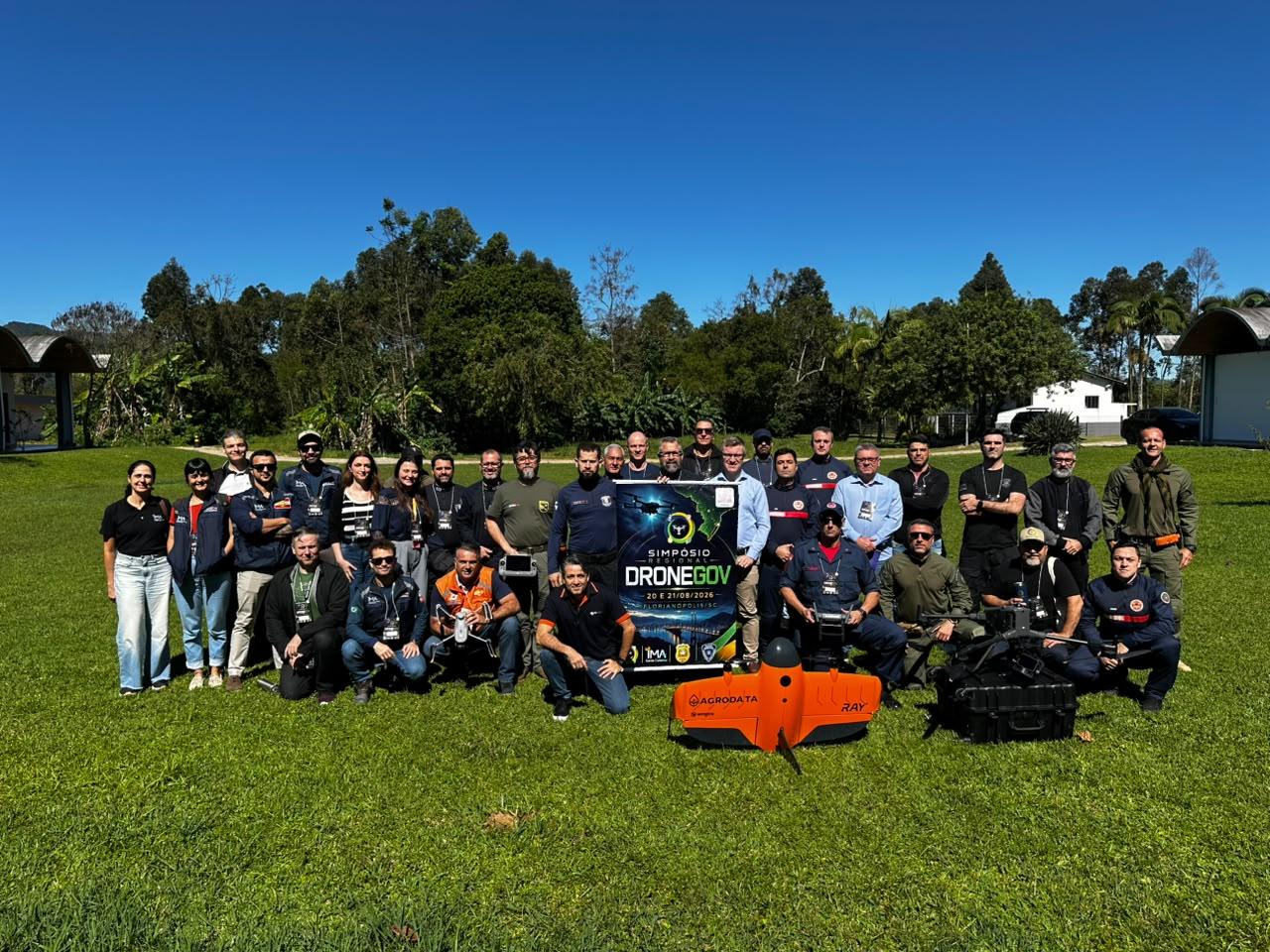 Guarda Municipal de Balneário Camboriú participa de evento sobre uso de drones na segurança pública