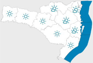 Início de semana com sol e baixas temperaturas