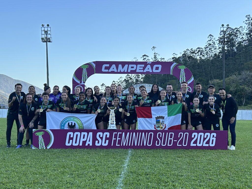 Meninas de Jaraguá conquista a Copa SC Feminina Sub-20 2026