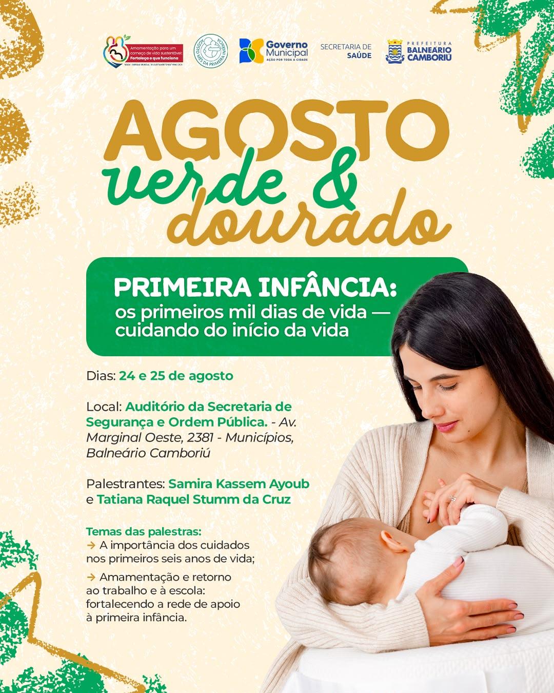 Agosto Verde e Dourado
