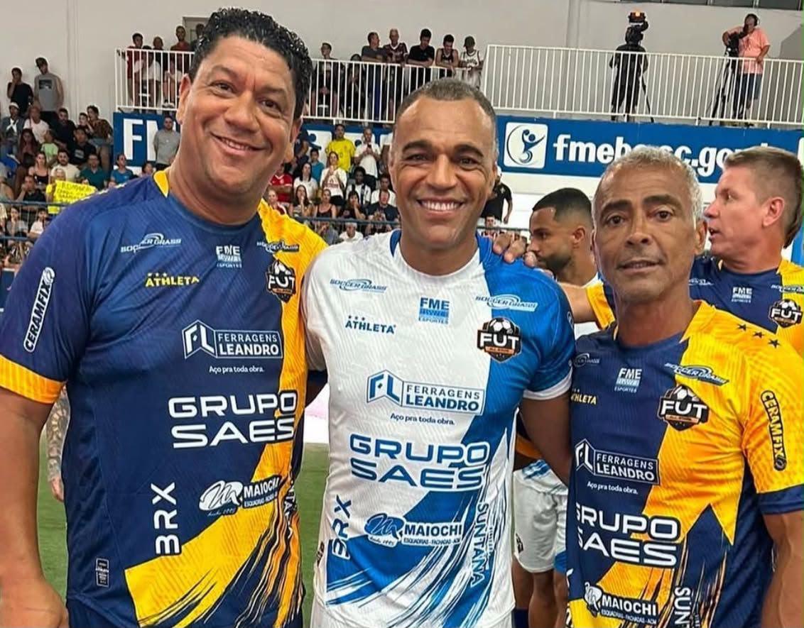 Márcio Santos, Denilson e Romário