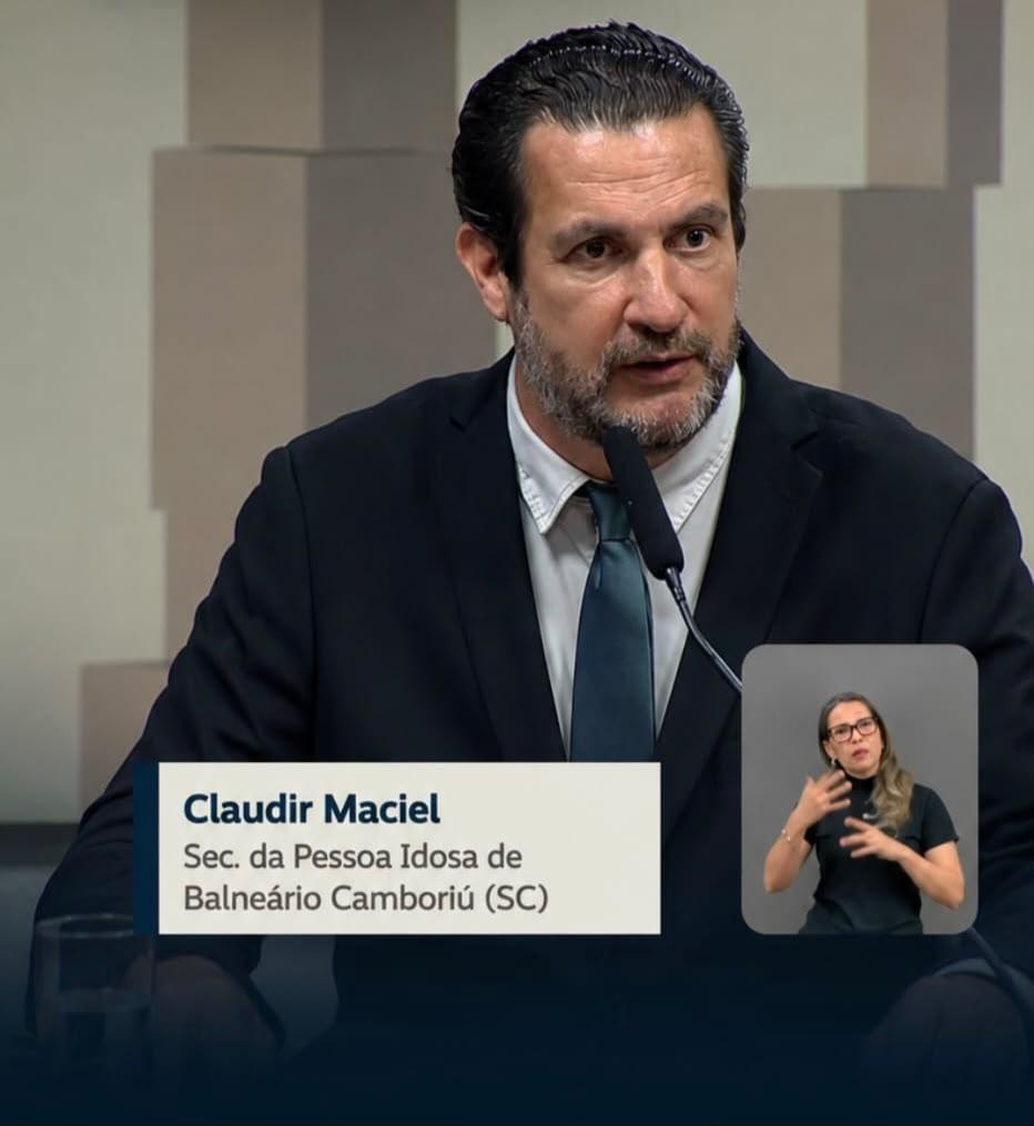 Claudir Maciel no Senado Federal
