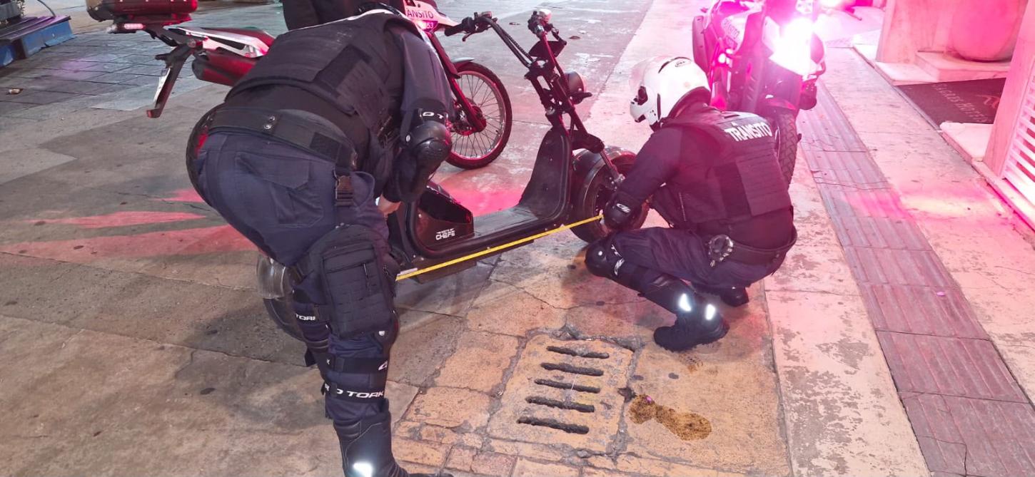 Fiscalização de ciclomotores e autopropelidos