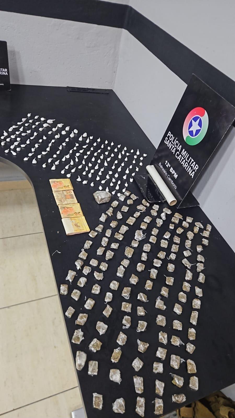TRÁFICO DE DROGAS EM CAMBORIÚ