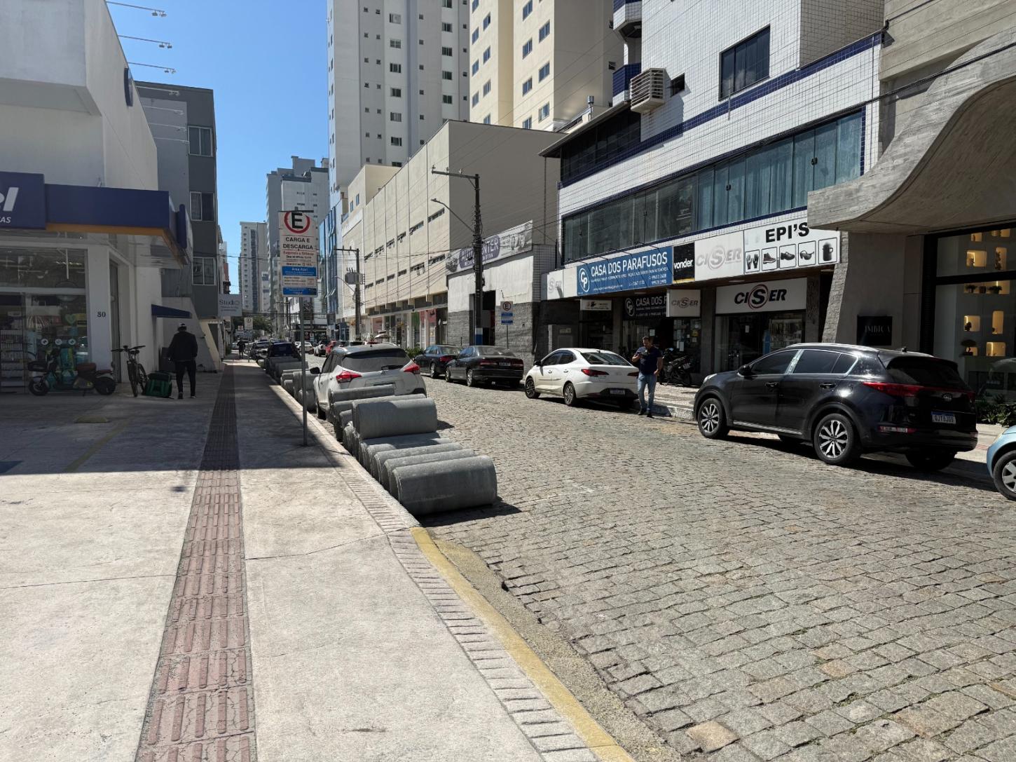 Rede de drenagem da rua 100