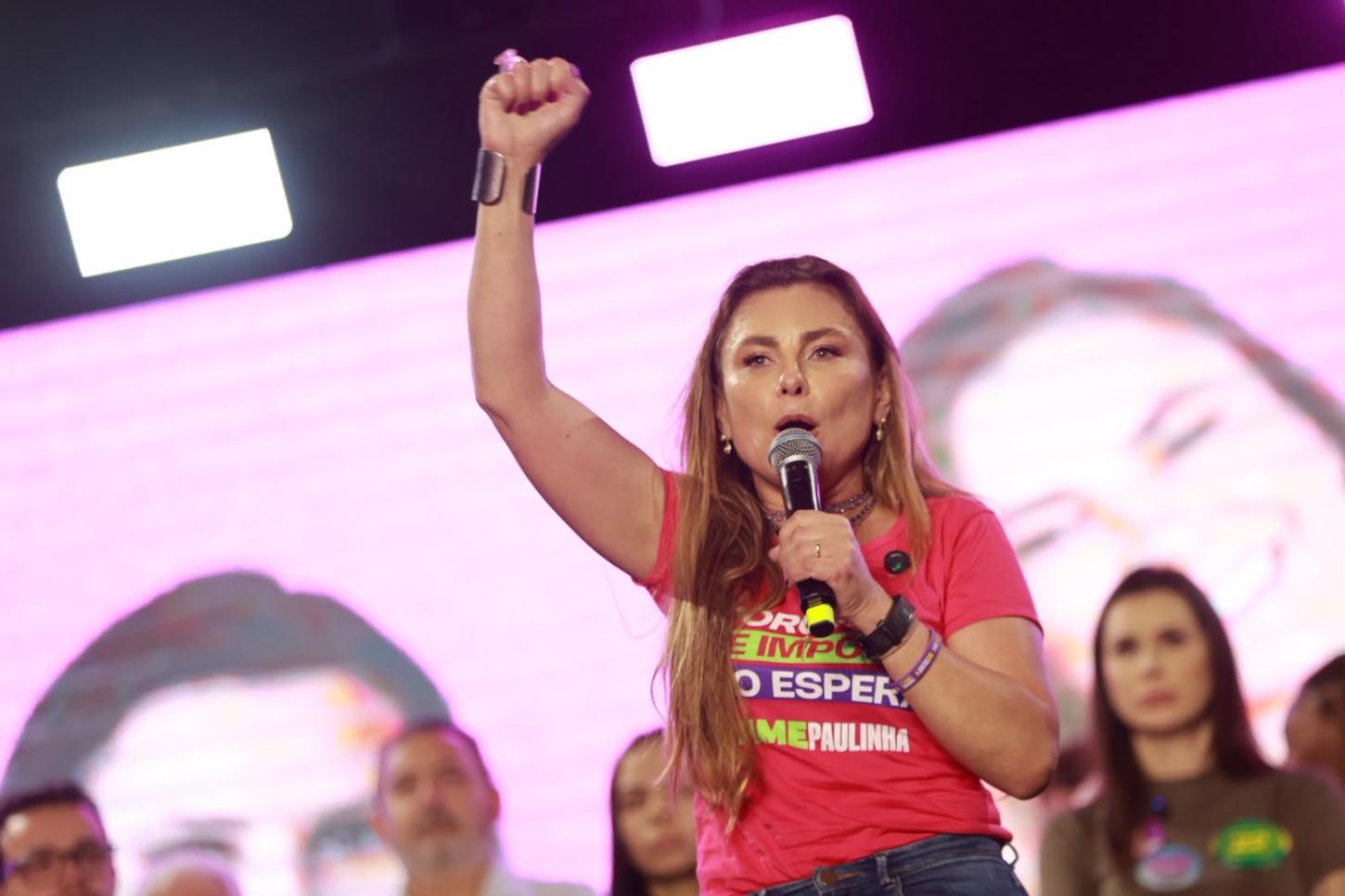 Paulinha: Lançamento da candidatura