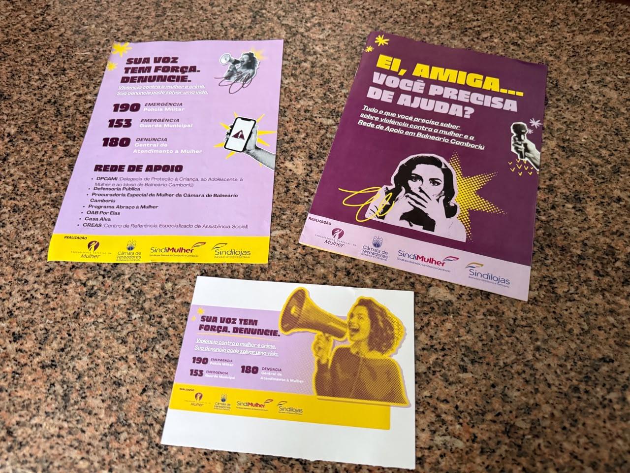 Sindilojas Balneário Camboriú e Câmara de Vereadores unem força no enfrentamento à violência contra a mulher